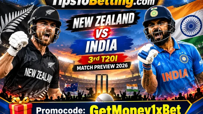NZ vs IND 3rd T20I 2026, New Zealand vs India match prediction, tomorrow cricket match stats, IND vs NZ playing 11, Wellington pitch report, India cricket match preview.